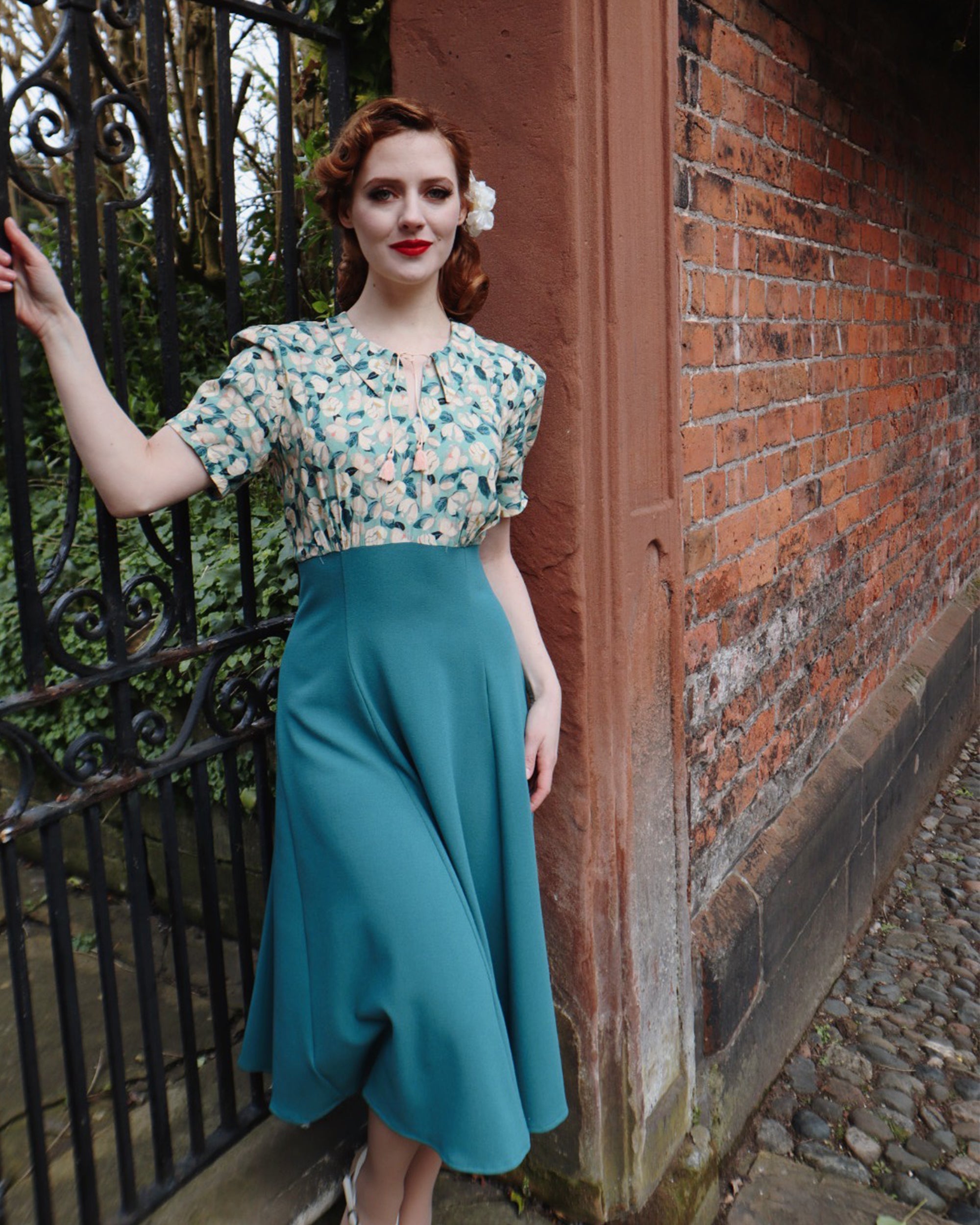 1940s Martha Tea Dress - End of Line