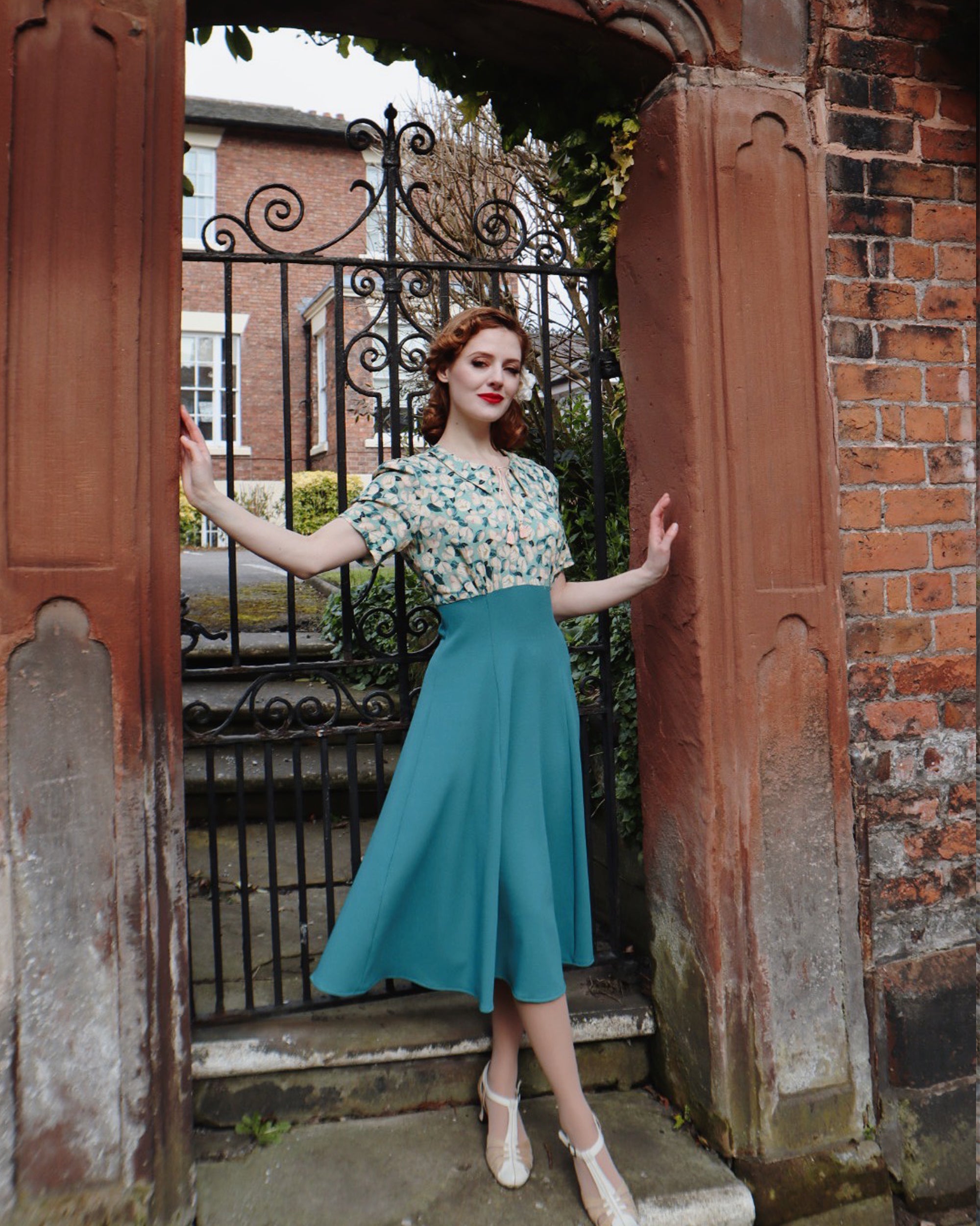 1940s Martha Tea Dress - End of Line