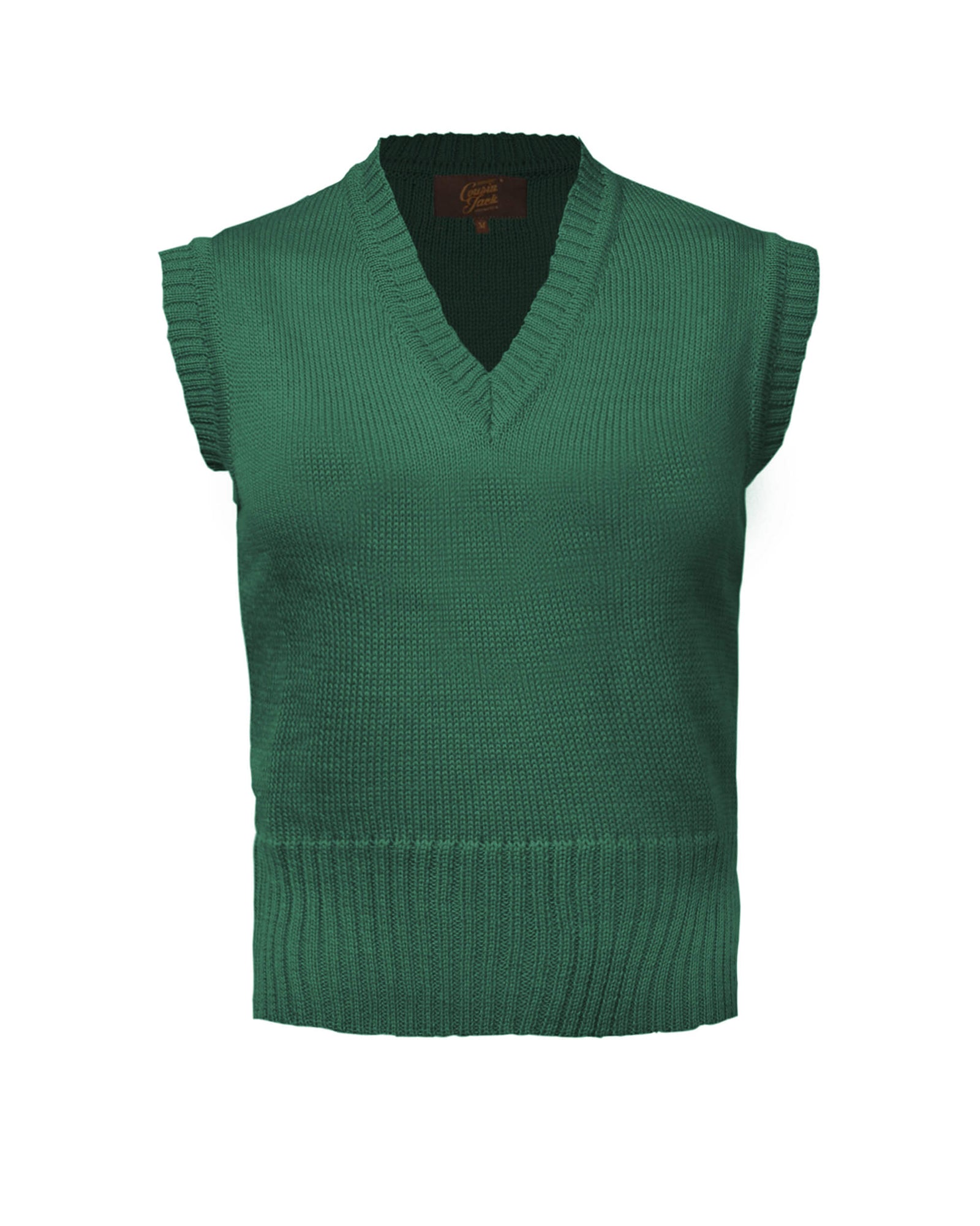 Mens Knitted Tank Top Pine House of Foxy