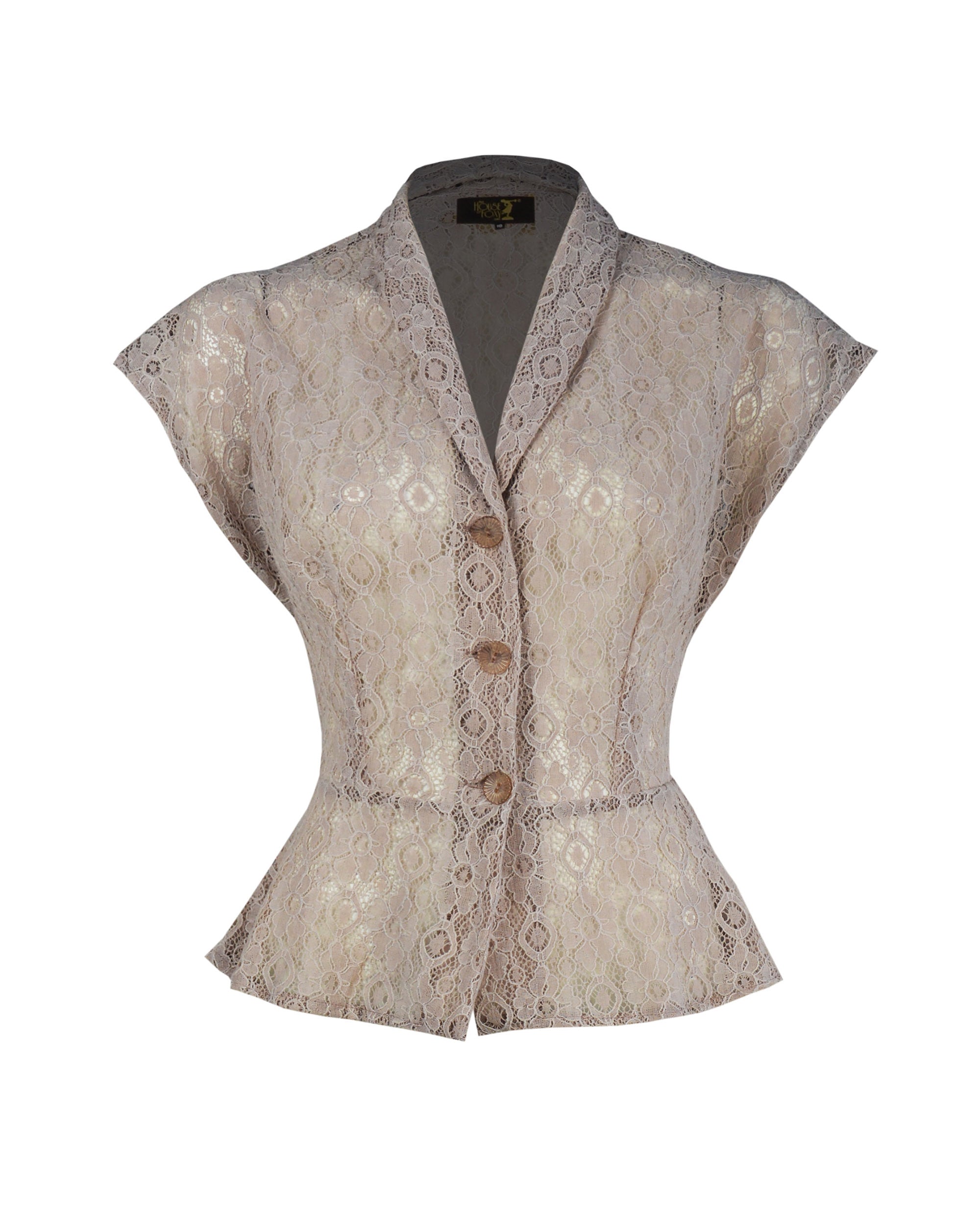 1950s Merle Blouse - Desert Lace