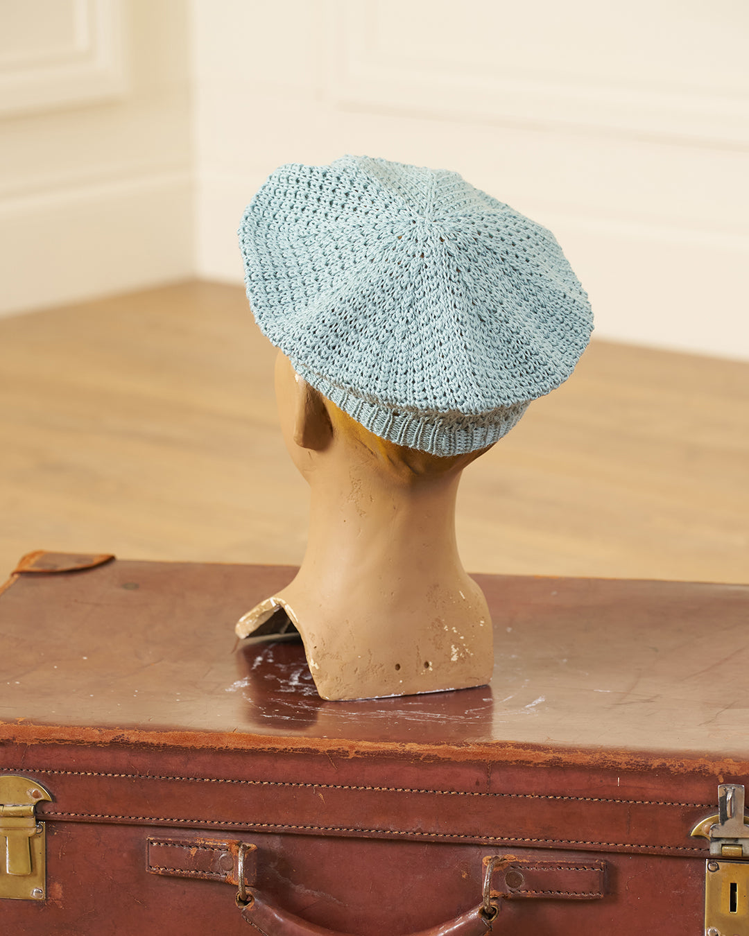 Knitted Beret - Wild Mint