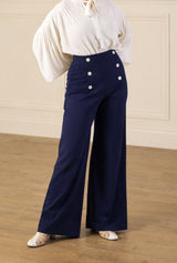 1930s Sailor Pants - Navy