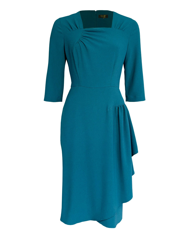 1940s O'Hara Cocktail Dress in Pacific