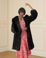 1920s Kitty Dress - Red Confetti