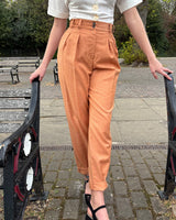 1950s Premium Peg Trousers - Amber