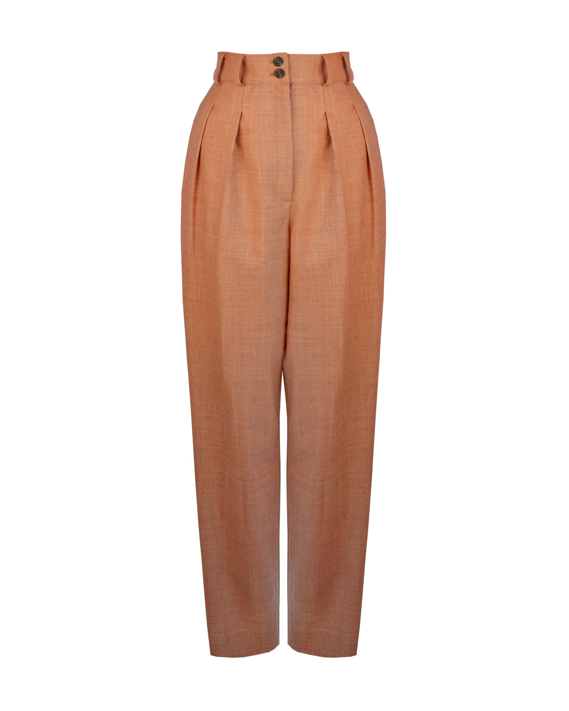 1950s Premium Peg Trousers - Amber