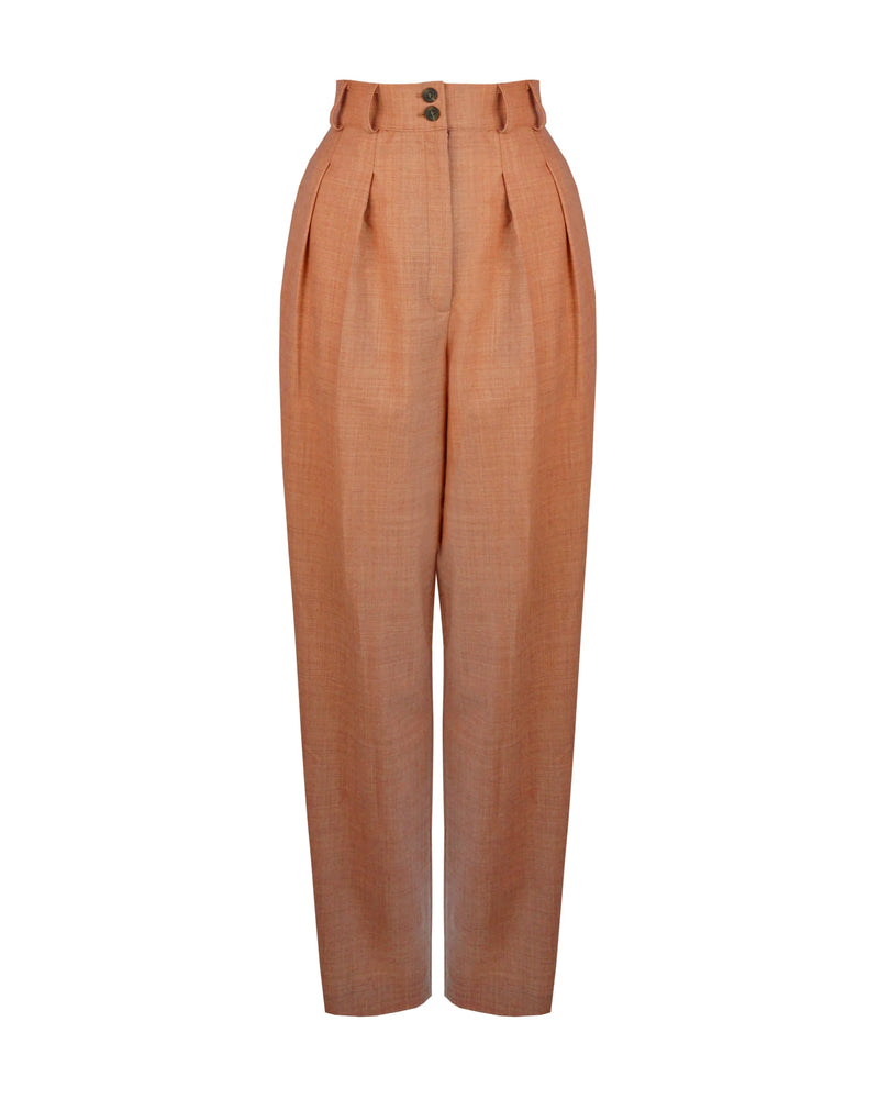 1950s Premium Peg Trousers - Amber
