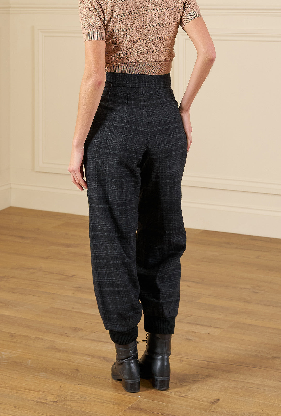 Vintage Ski Pants - Plaid Wool