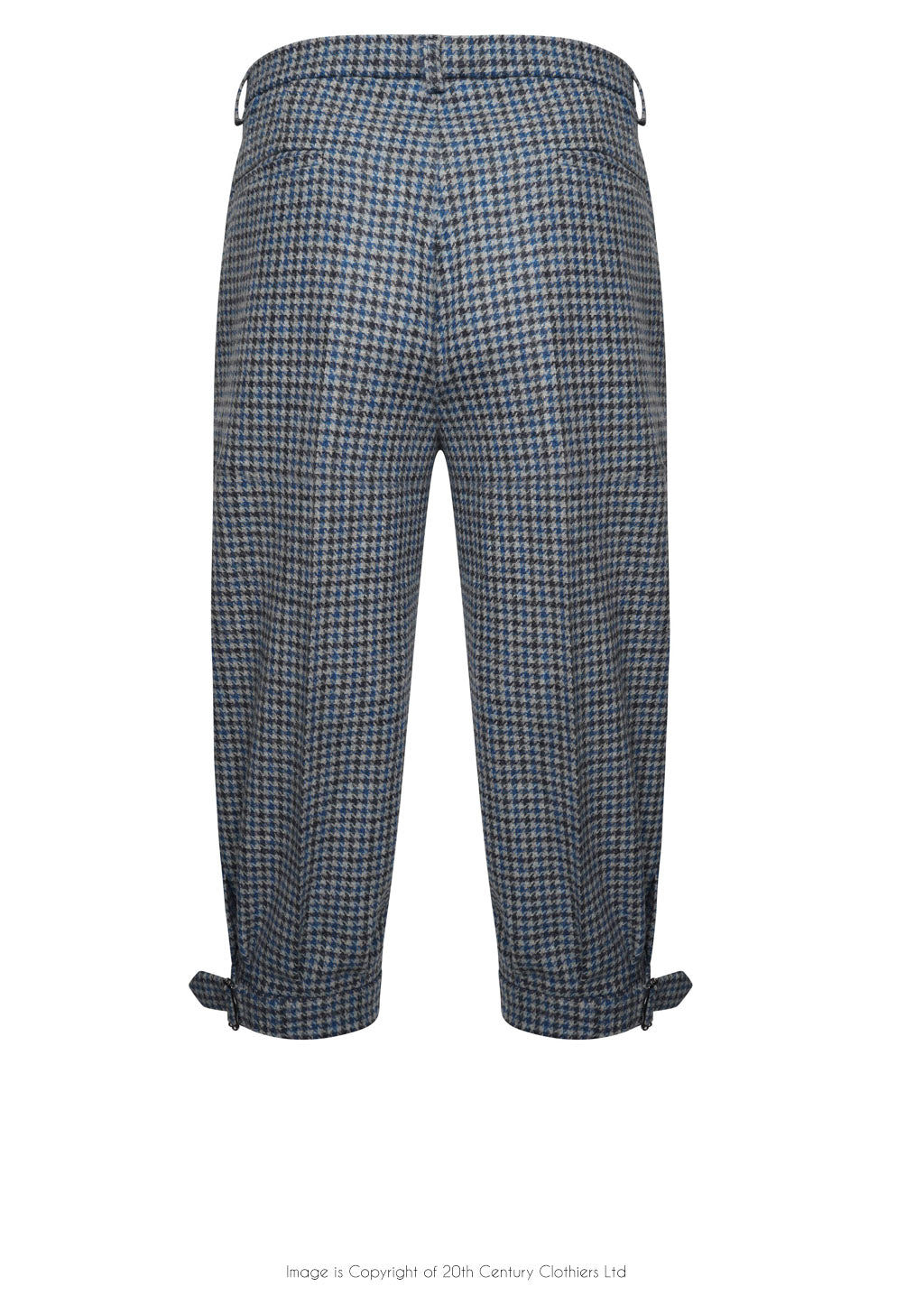 Plus Fours in Blue/Grey Check