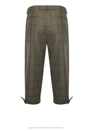 Plus Fours in Green Check