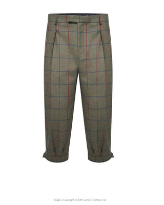 Plus Fours in Green Check