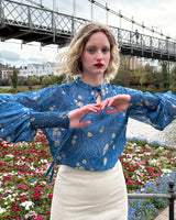 1930s Poet Blouse in Eden