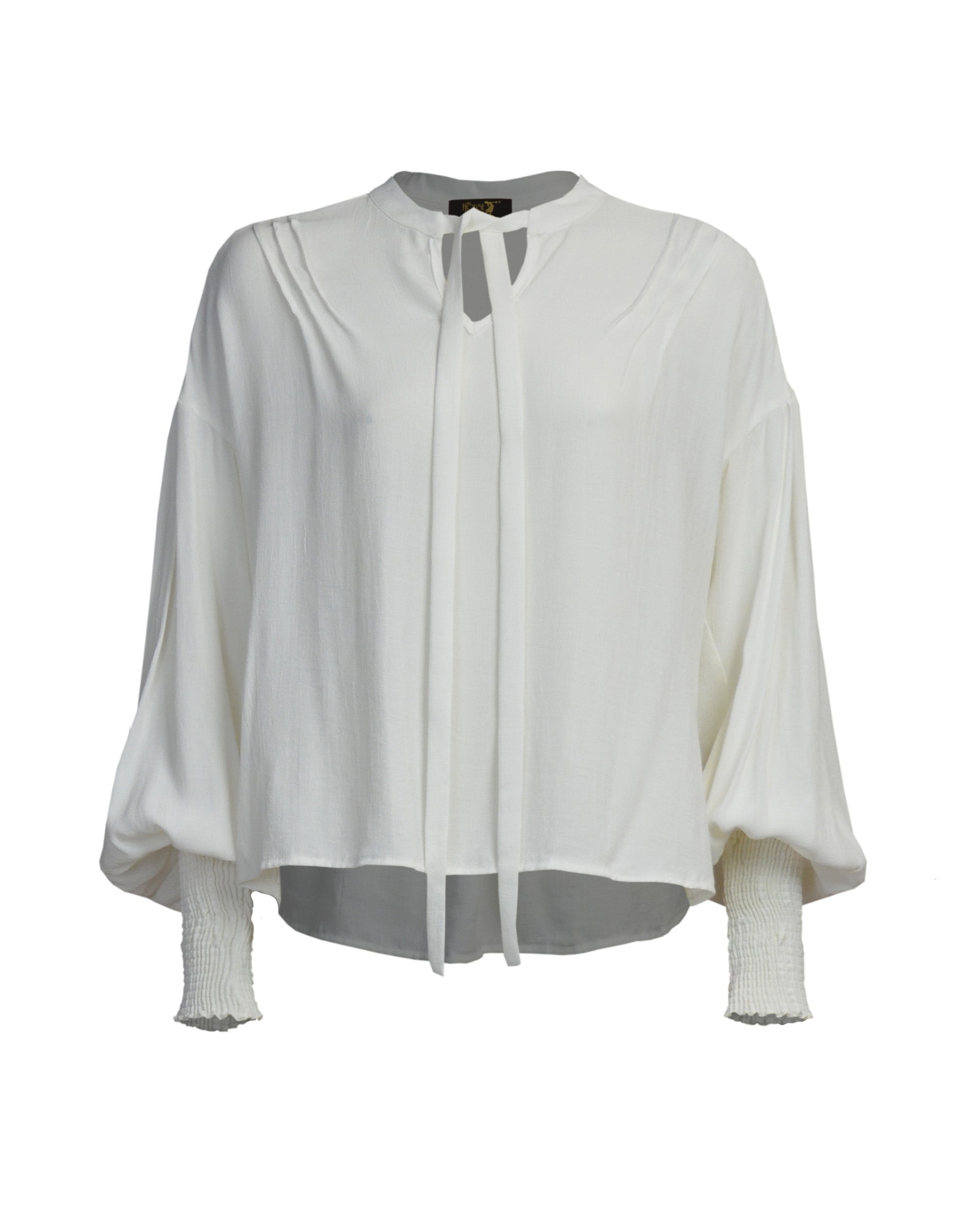 1930s Poet Blouse - Ivory