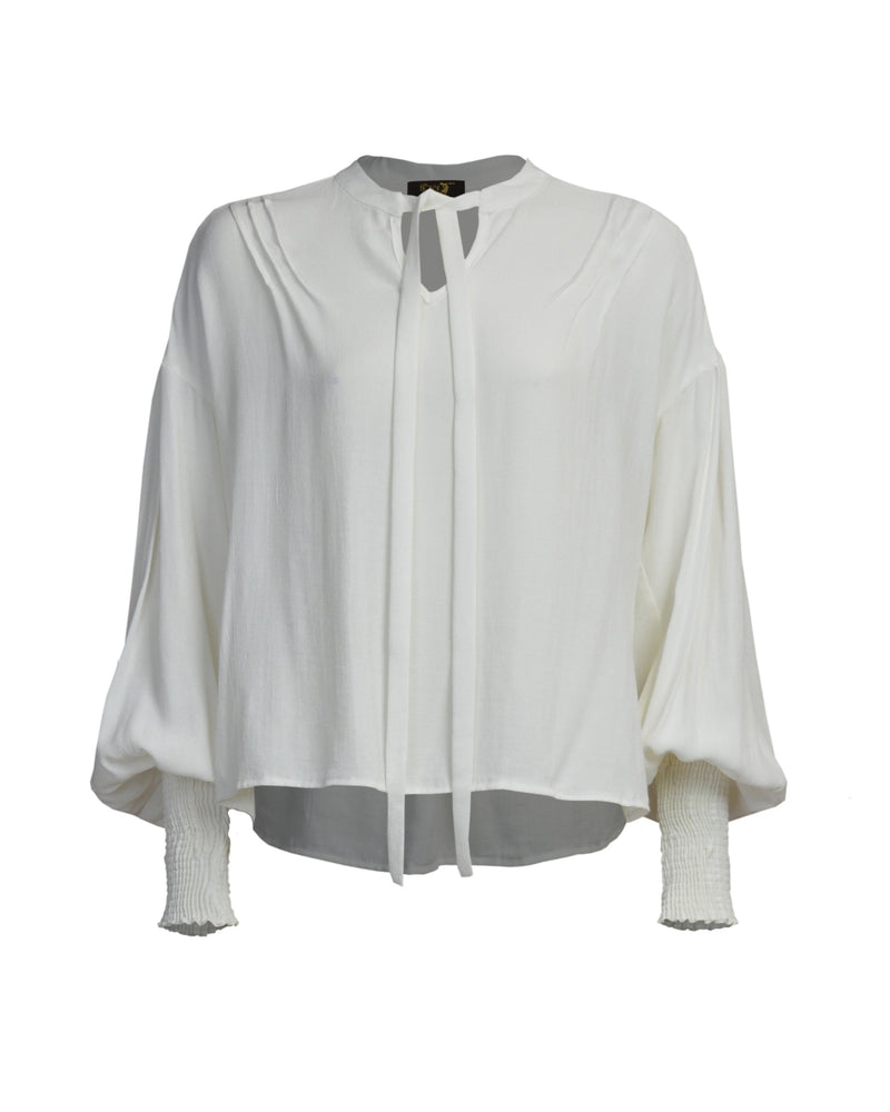 1930s Poet Blouse in Ivory