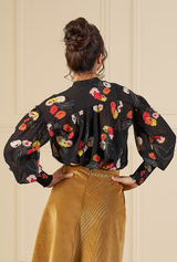 1930s Poet Blouse - Poppy Sheer