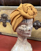 1940s Turban - Mustard