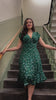 1930s 'Ava' Tea Dress - Forest Petunia