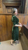 1930s Ivy Velvet Dress - Green
