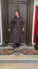 50s Couture Long Coat - Mocha