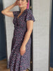 Pretty 40s Tea Dress in Pansy