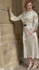 1930s Joanie Bias Cut Dress - Oyster Satin