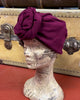 1940s Turban - Berry