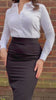 50s Perfect Pencil Skirt - Black