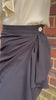 40s Waterfall Skirt - Black