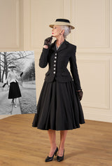 1950s Renee Jacket in Black