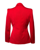 1940s Bacall Blazer in Red