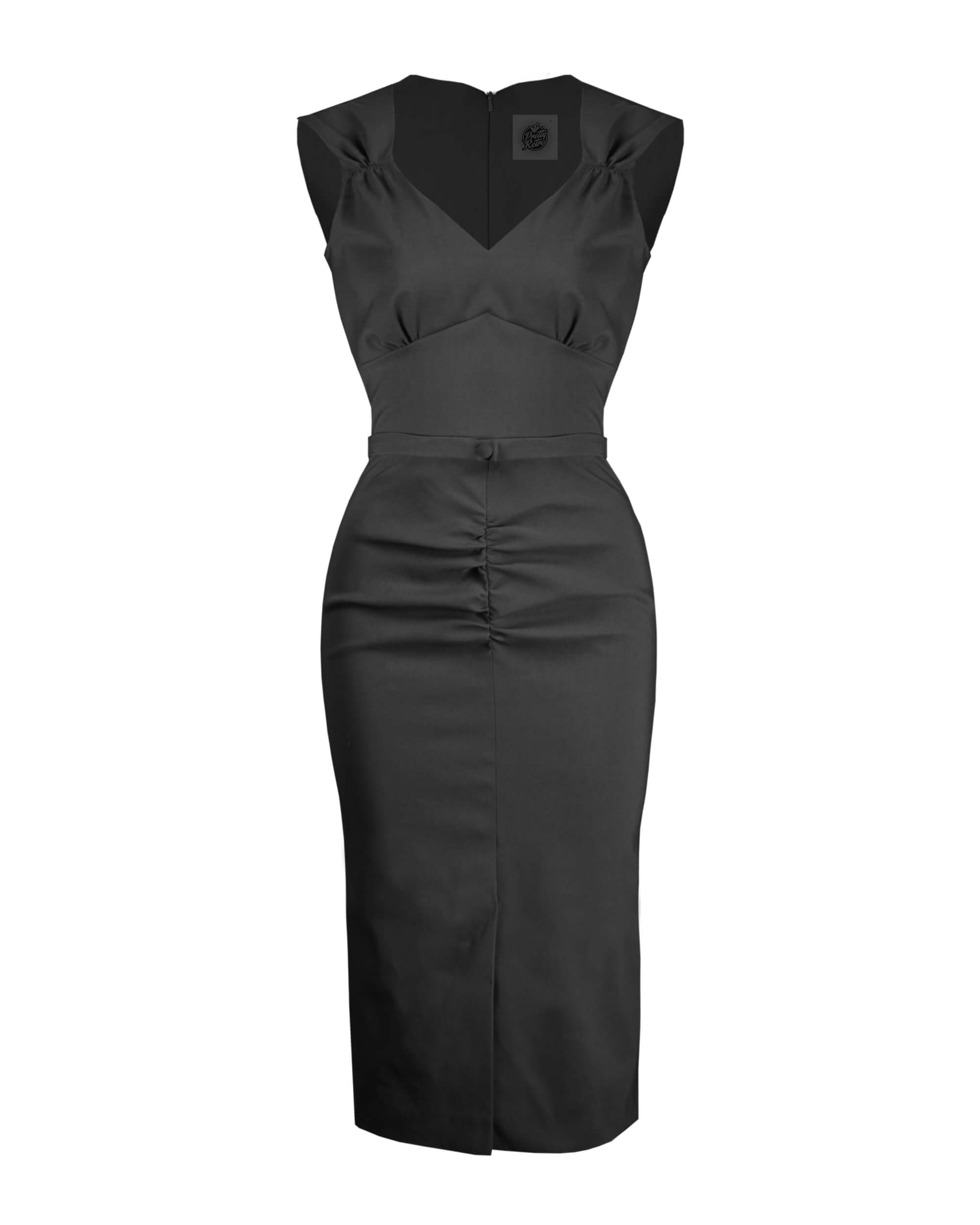 Rita Wiggle Dress - Black