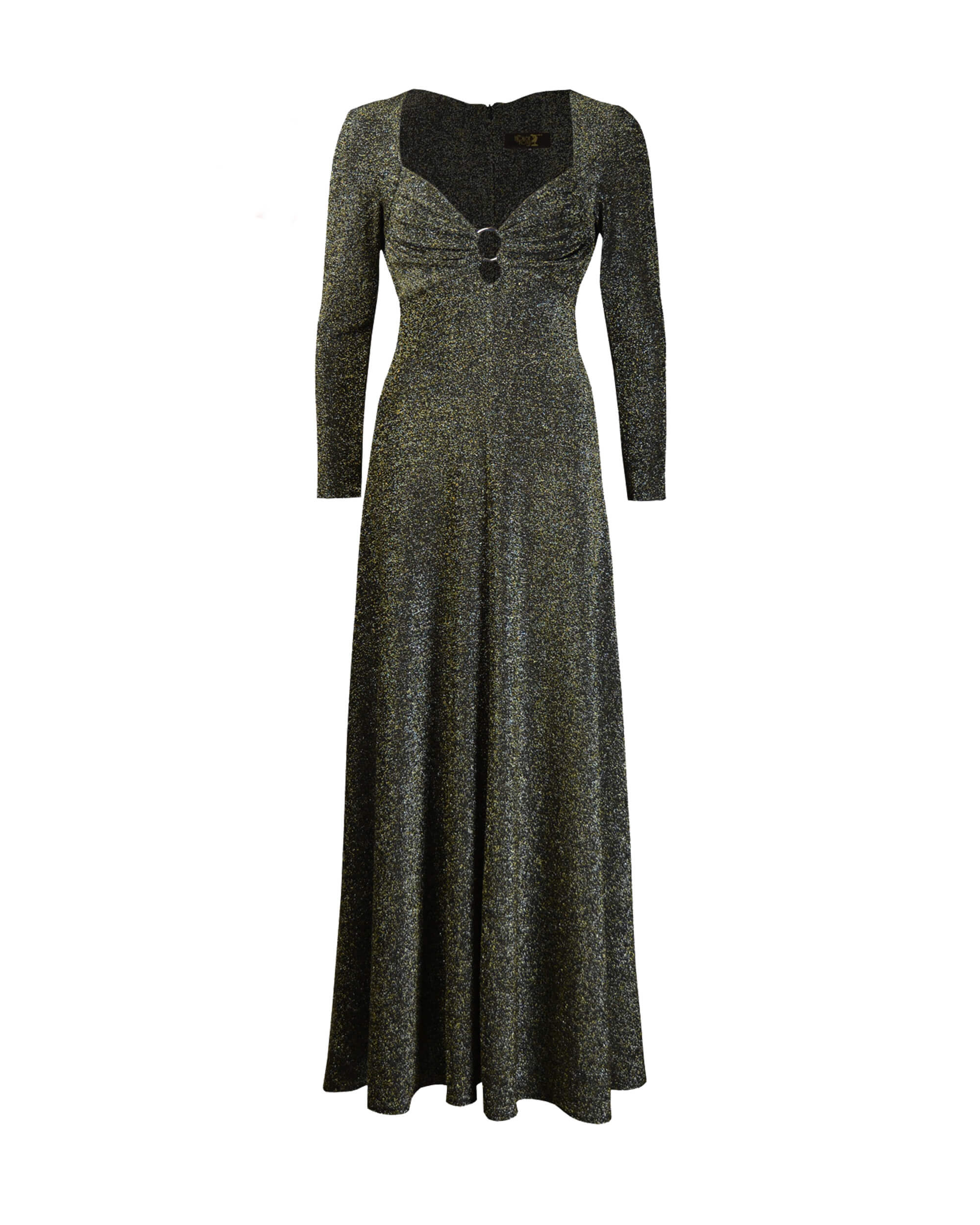 70s Roslyn Evening Dress - Glitter