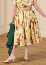 1950s Full Skirt - Rose Garden
