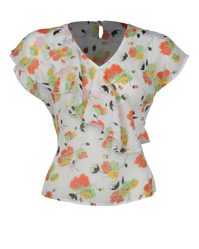 1930s Belle Blouse - Golden Haze