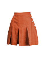 1930s Pleated Shorts - Limited Edition Rust