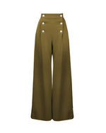 1930s Sailor Pants - Khaki