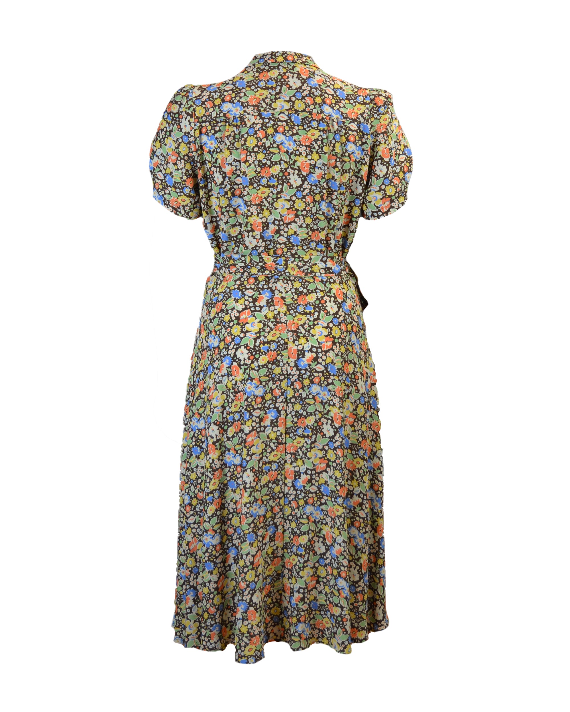 1940s Shirt-waister Dress - Autumn Posey