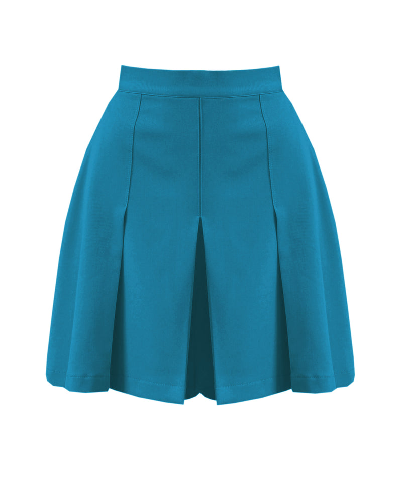 1930s Pleated Shorts - Teal