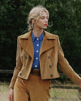 1930s Ski Jacket - Fawn Corduroy