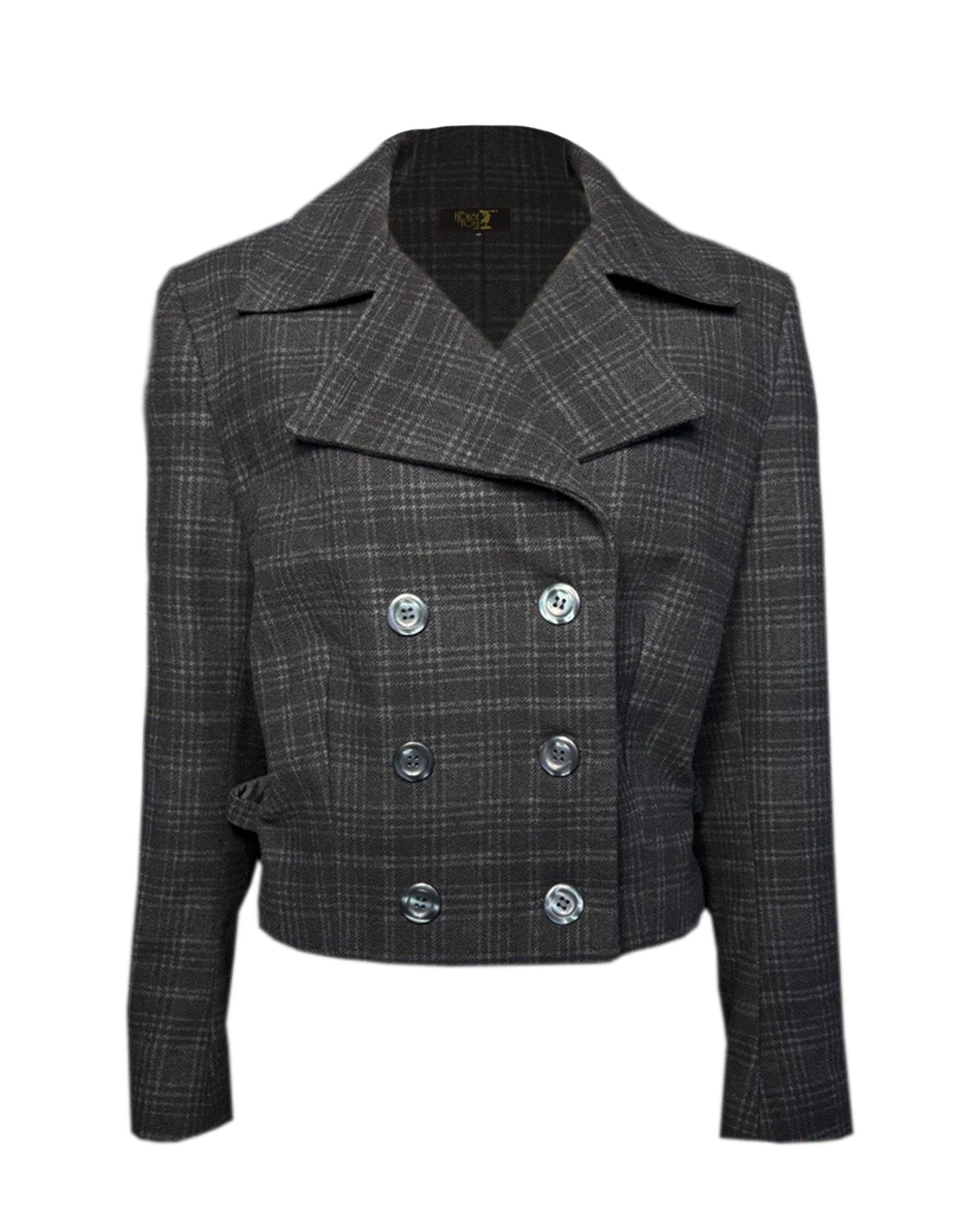 1930s Ski Jacket - Plaid Wool