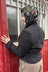 1930s Ski Jacket - Plaid Wool