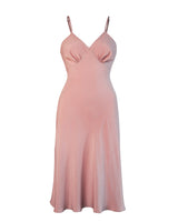 1930s Bias Petticoat Slip - Blossom Pink