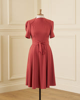 1940s Stanwyck Dress - Rosewood
