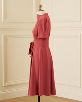 1940s Stanwyck Dress - Rosewood