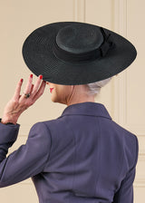 Vintage Tilt Hat - Black