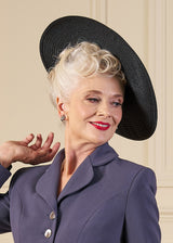Vintage Tilt Hat - Black