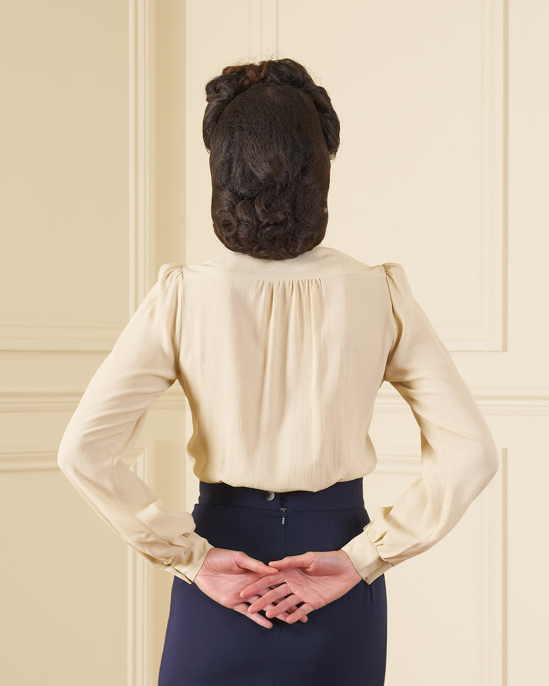 1940s Sweetheart Blouse - Antique