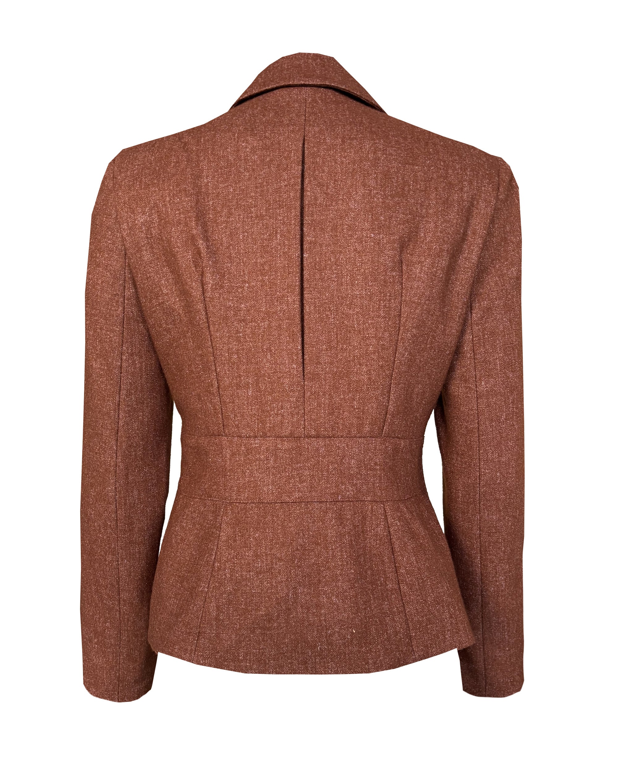 1930s Tailored Jacket in Maple Wool