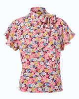 1930s Tie Neck Blouse - Spring Parade