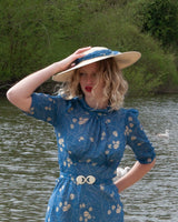 Vintage Tilt Hat - Eden